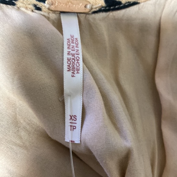 Free People String of Hearts Smocked Cutout Maxi Dress XS - Picture 10 of 14